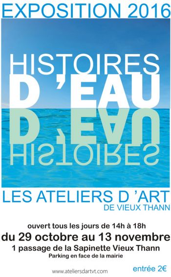 Exposition 2016 Histoires d'eau